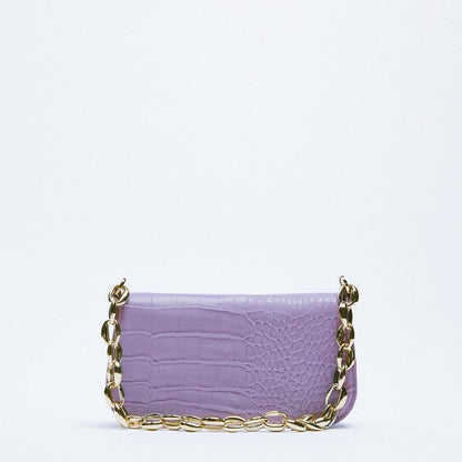 Mini One-shoulder Carry Underarm Bag With Chain