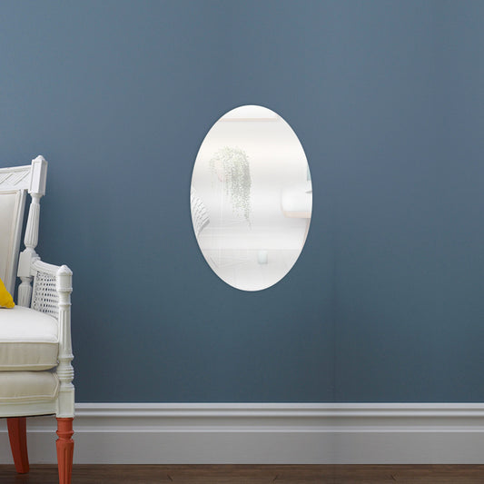 Acrylic rectangular mirror sticker