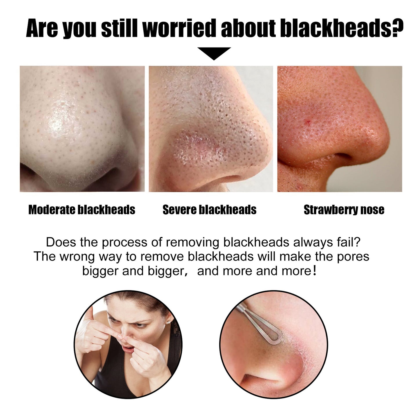 Bamboo Charcoal Blackhead Removing Strip