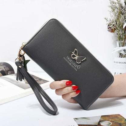 Korean Style Butterfly Hollow Metal Ladies Clutch