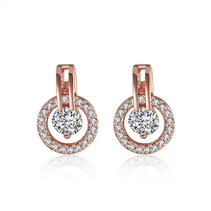 Women's Earrings Are Small And And Fashionable