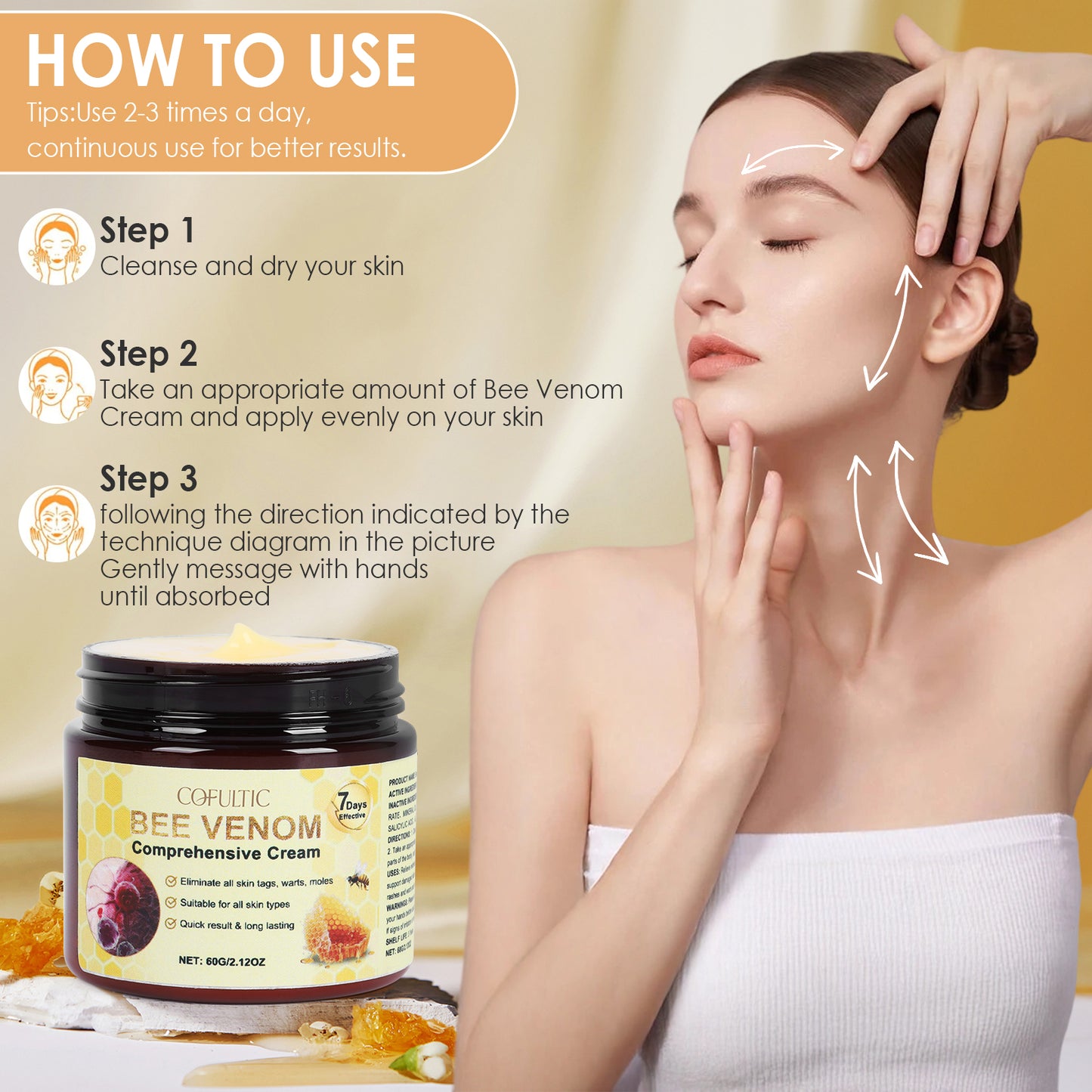 Cofutic Skin Care Cream Gentle Hydrating Smooth Delicate And Moisturizing Skin Daily Nourishing Body Cream