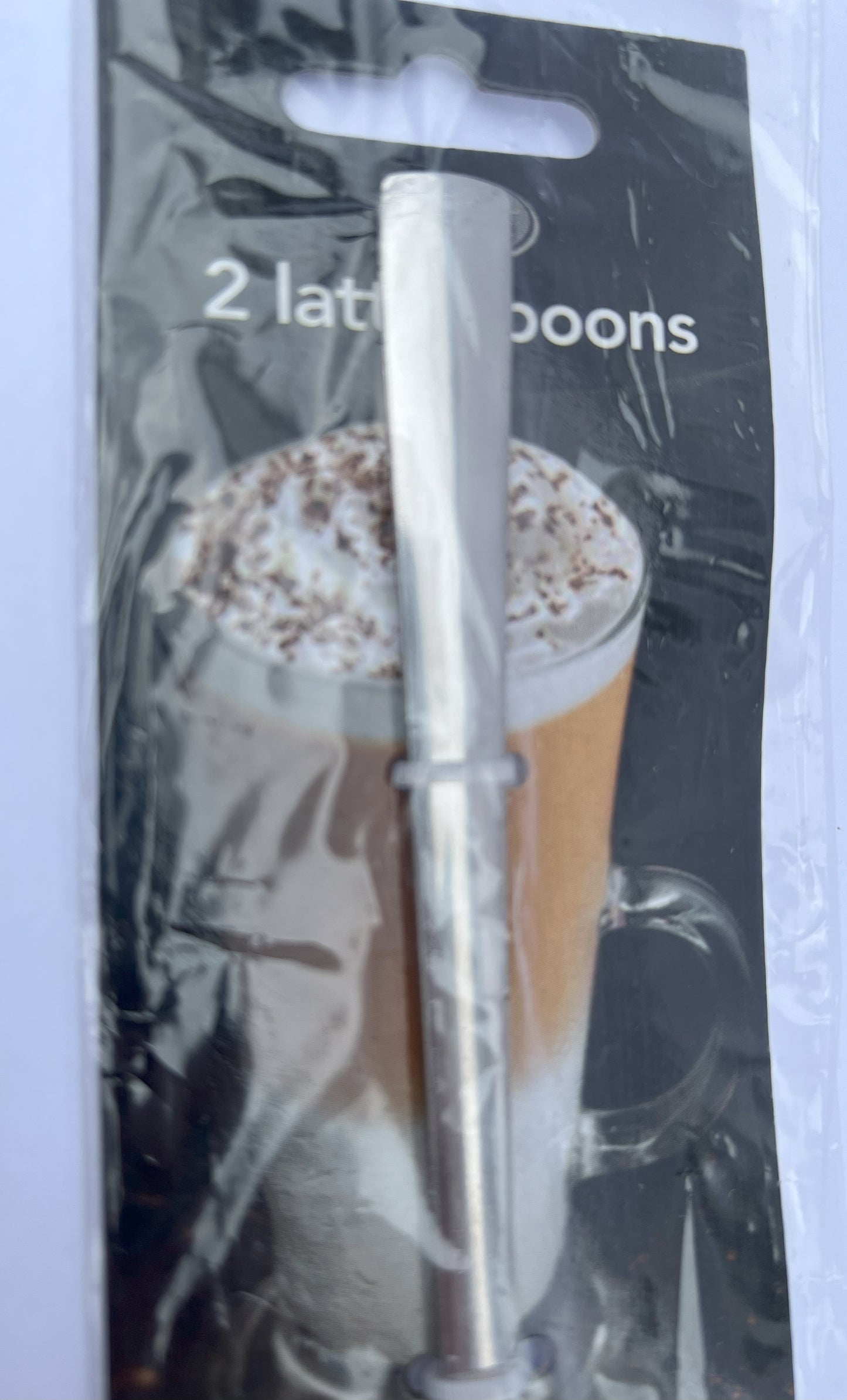 Stainless Steel 2 Latte Spoons