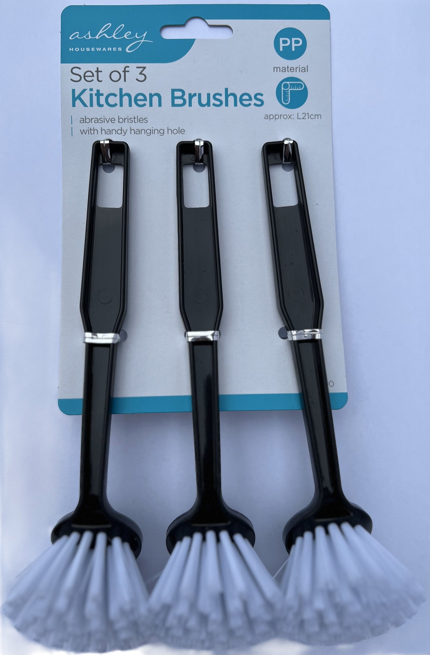 Ashley 3 Piece Kitchen Dish Brush set