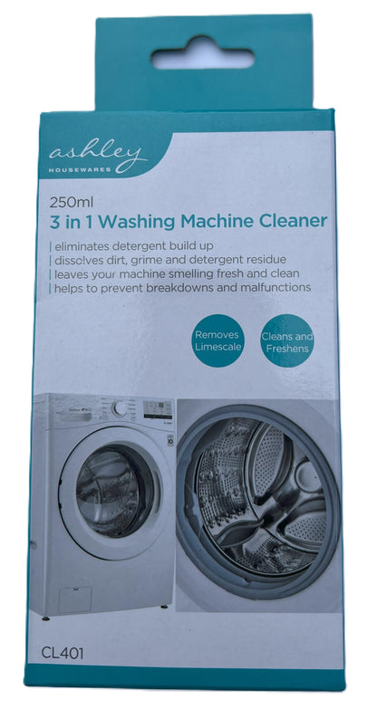 Ashley 3 in 1 Washing Machine Cleaner and Steam microwave Cleaner Set