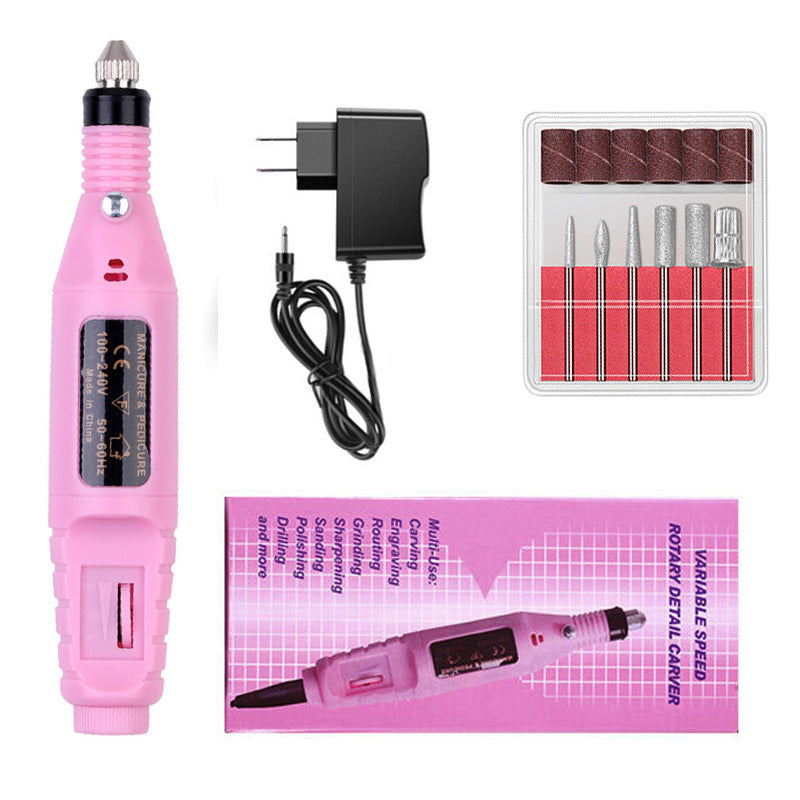 Nail Sander Portable Electric Nail Sander To Remove Dead Skin Polishing Nail Sander Written Nail Sander