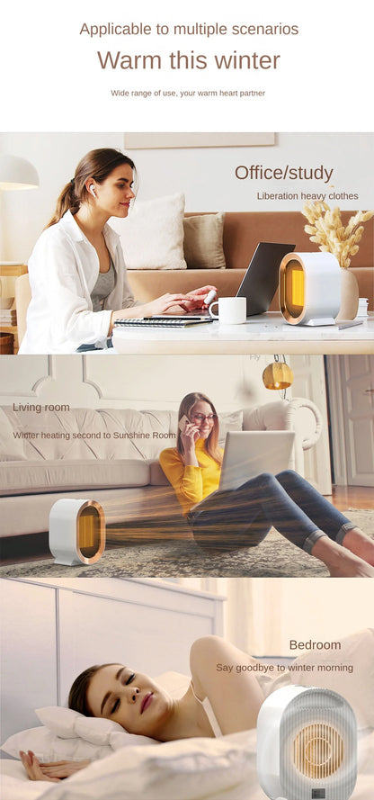 Introducing the Revolutionary High Power Ceramic Intelligent Electric Heater - Experience Unmatched Warmth and Comfort