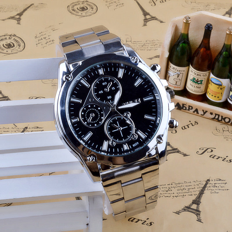 Men Stainless Steel Band Machinery Sport Watches Exquisite Processing Business About Mens Automatic Luxury Clock Automatic