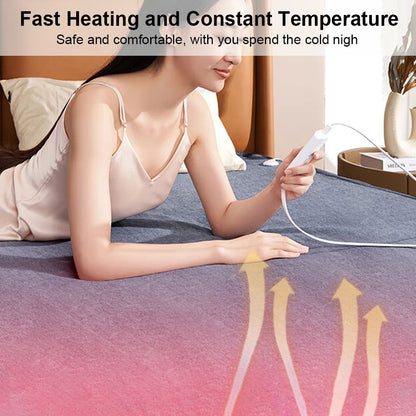 Electric Blanket 220V Thicker Automatic Thermostat Electric Heating Blanket Body Warmer Thermal Mattress for Room Blanket heated