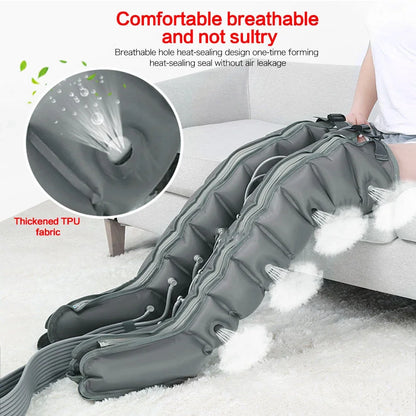 8 Air Chamber Compression Massage Machine Treatment Muscle Relax Waist Feet Arm Ankle Massage Rehabilitation Equipment Care 2