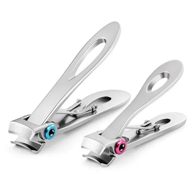 Stainless Steel Nail Clippers Cutter Trimmer Manicure Scissors Thick Hard Toenail Fingernail Pedicure Tools