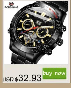 Forsining 99S Luxury Automatic Classic Transparent Mechanical Leather Strap Golden Bridge Skeleton hot selling Men Watch Clock