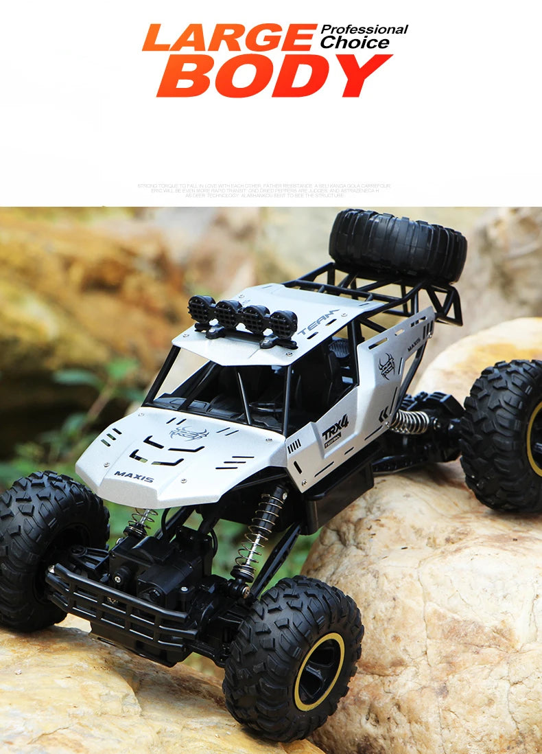 1:12 / 1:16 4WD RC Car With Led Lights 2.4G Radio Remote Control Cars Buggy Off-Road Control Trucks Boys Toys for Children