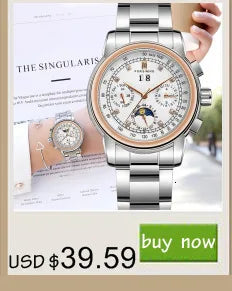 Forsining 99S Luxury Automatic Classic Transparent Mechanical Leather Strap Golden Bridge Skeleton hot selling Men Watch Clock