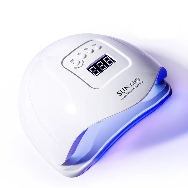 UV LED Nail Lamp with 4 Timer Automatic Sensing Professional Nail Dryer for Drying All Gel Polish Manicure Salon Equipment Tool