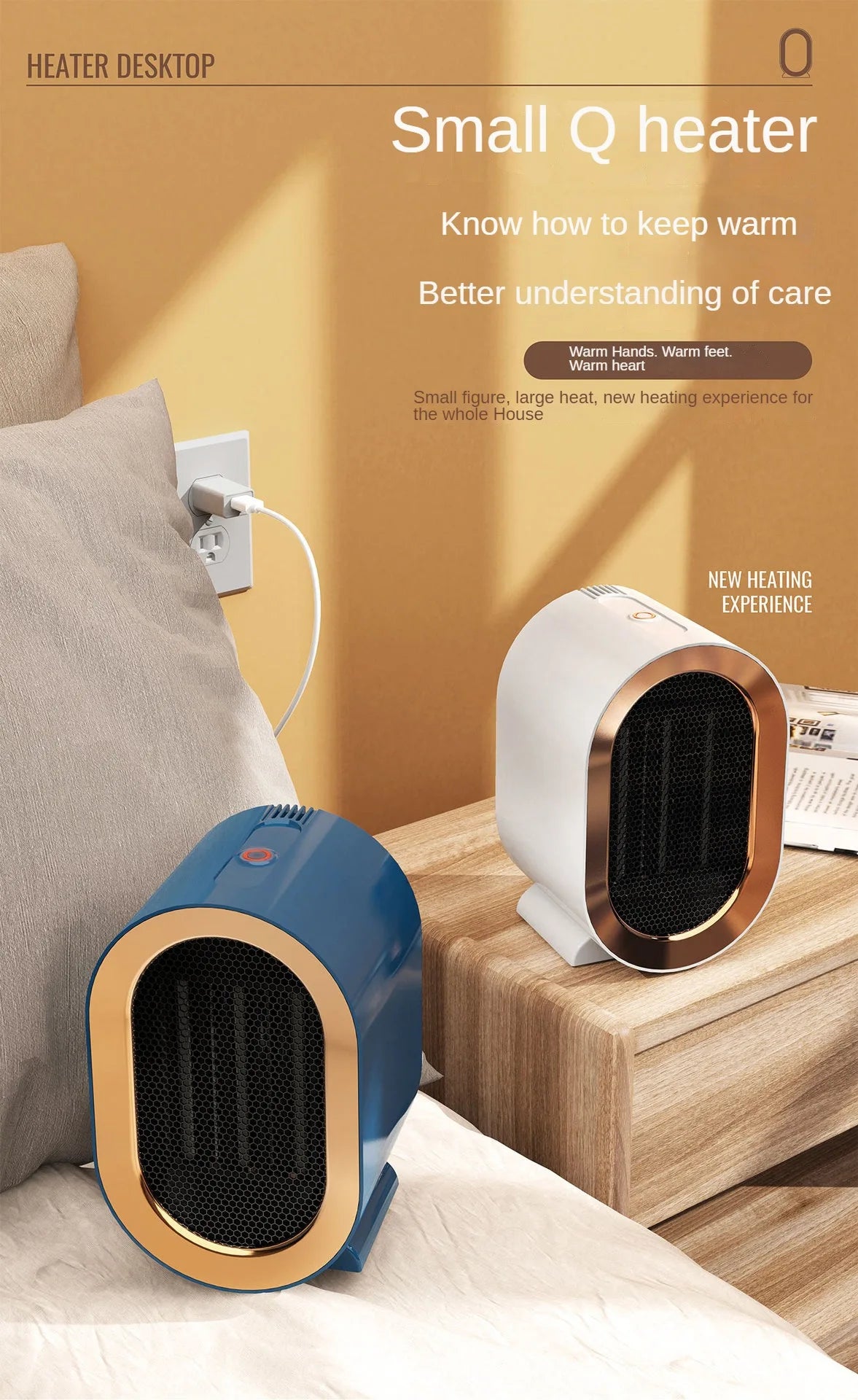 Introducing the Revolutionary High Power Ceramic Intelligent Electric Heater - Experience Unmatched Warmth and Comfort