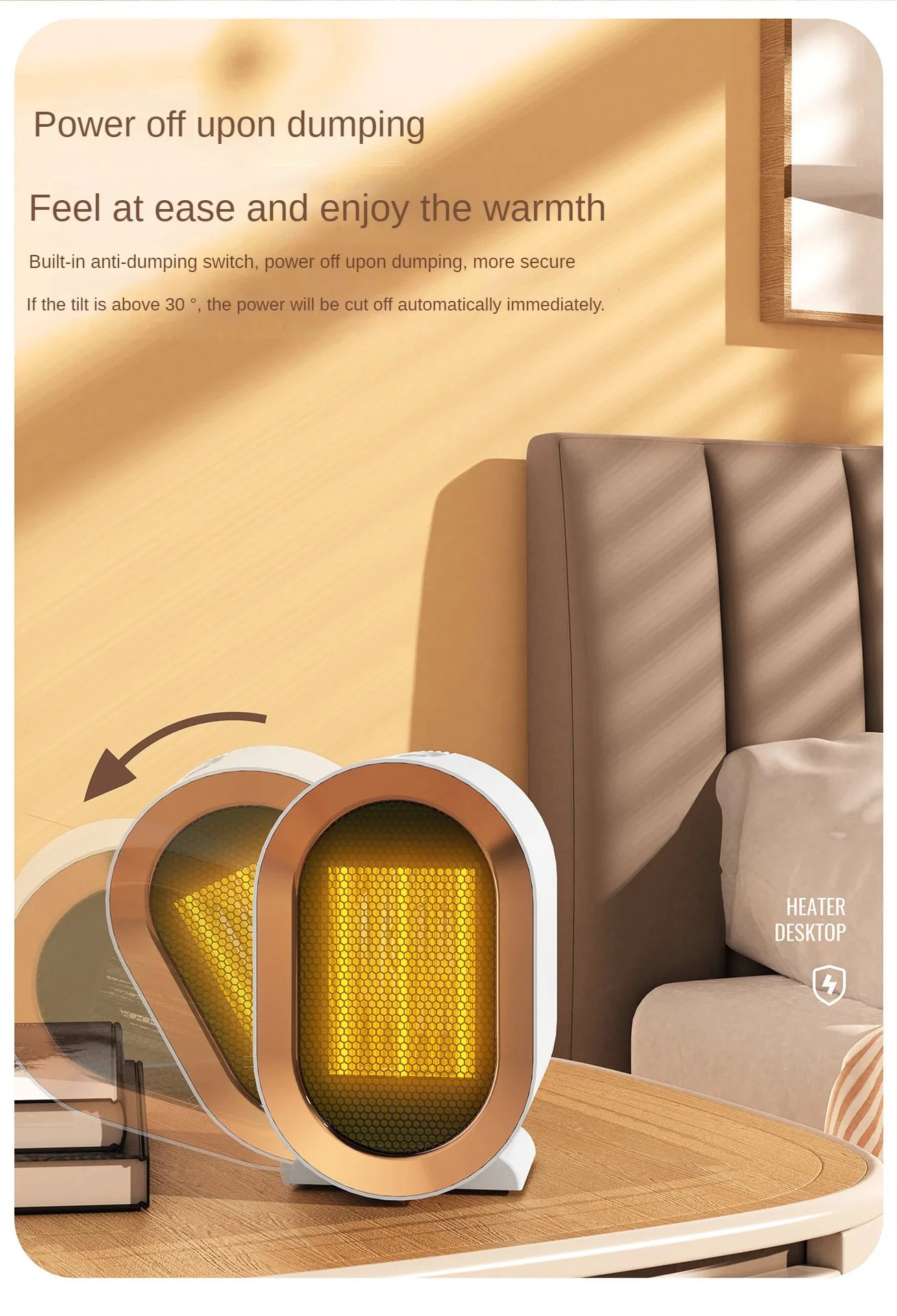 Introducing the Revolutionary High Power Ceramic Intelligent Electric Heater - Experience Unmatched Warmth and Comfort