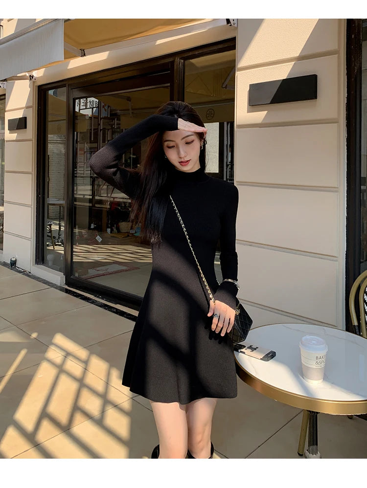 Vestidos Para Mujer Winter Sundress Long Dresses For Women Vintage Dress De Mujer Elegantes Vestido Feminino Traf Official Store