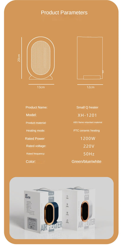 Introducing the Revolutionary High Power Ceramic Intelligent Electric Heater - Experience Unmatched Warmth and Comfort