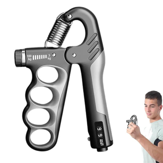 5-100Kg Hand Gripper Gym Wrist Expander Hand Strengthener Adjustable Dynamometer Hand Grip Finger Forearm Trainer Muscle Recover