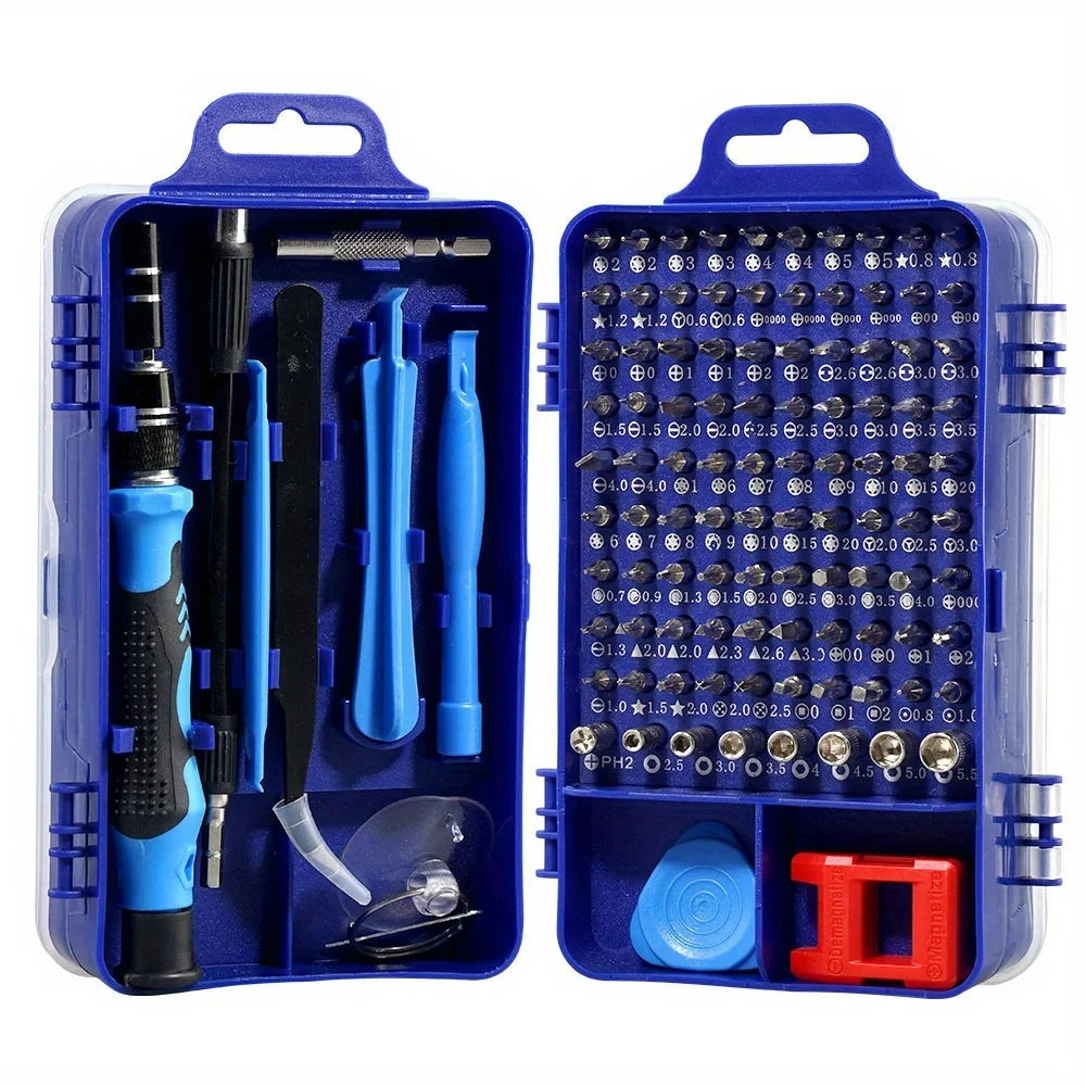 Precision Screwdriver 115 In 1 Set Magnetic Mini Screw Nuts Bits WEEKS Multifunction Household Repair Tools Kit