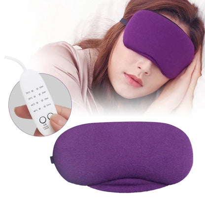 USB Heated Eye Mask Far Infrared Eye Mask Hot Eye Compression For Puffy Eyes Stye Blepharitis Treatment Eye Massager For Dry Eye