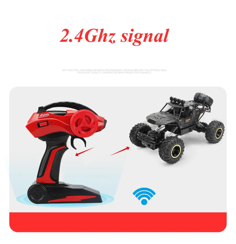 1:12 / 1:16 4WD RC Car With Led Lights 2.4G Radio Remote Control Cars Buggy Off-Road Control Trucks Boys Toys for Children