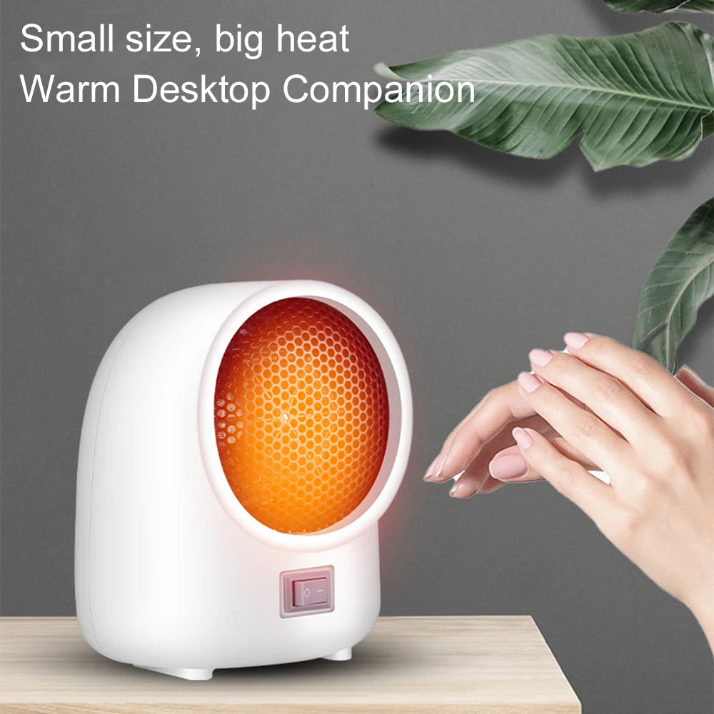 400W Mini Electric Heater 2-speed 3S Quick Heating Home Electric Heater 220V/110V Hot Fan Heater Overheating Protection Air Heat