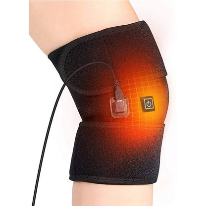 Heat Knee Brace Electric Heating Massager Temperature Massage Treatment of Knees The Pad Hot Compreses Pain Relief Joint Machine