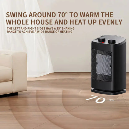 Electric Heater, Warm Air Blower, Household Energy-Saving Heating System,  Large Area Office DeskSmall Sun