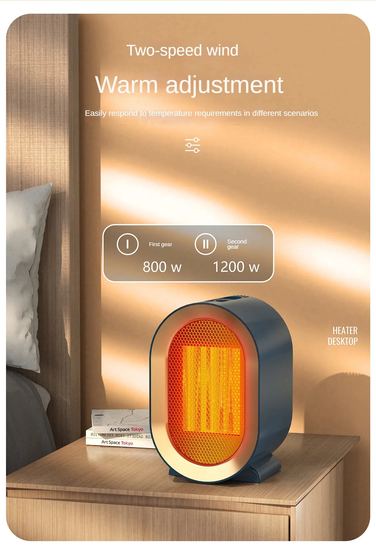 Introducing the Revolutionary High Power Ceramic Intelligent Electric Heater - Experience Unmatched Warmth and Comfort