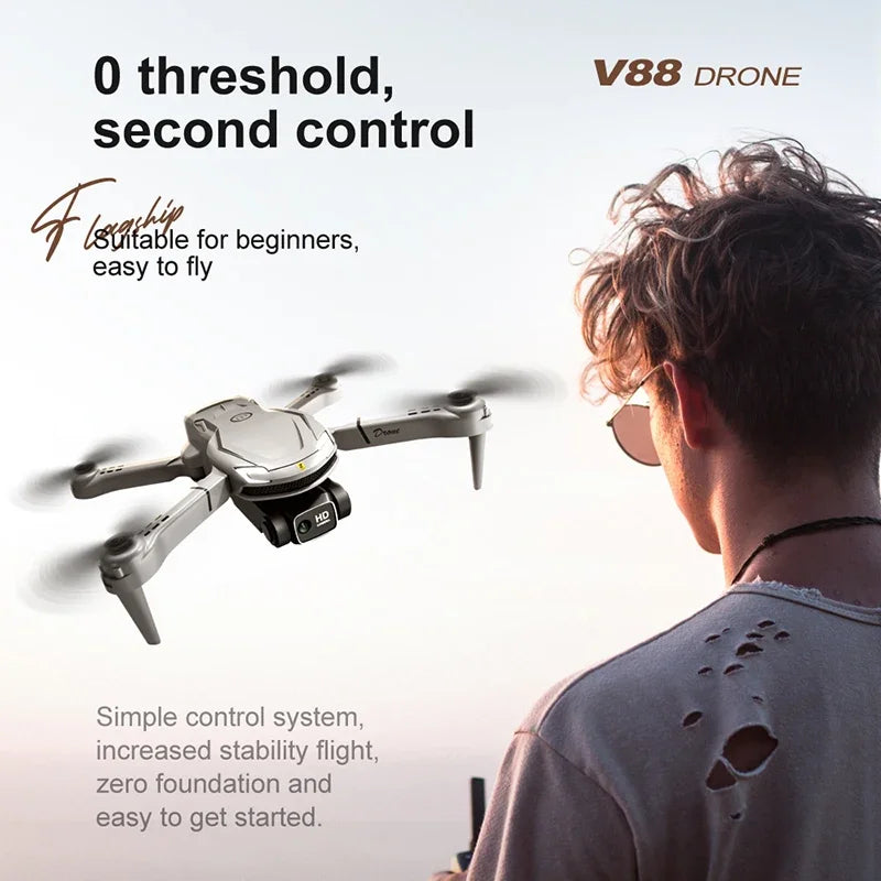 Xiaomi V88 Drone 8K 4K High-Definition Camera Anti-Shake Drone Dual Camera Intelligent Obstacle Avoidance Professional 15000M