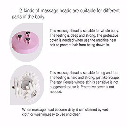 Anti-Cellulite Massager Infrared Electric Body Slimming&Relaxing Muscle 3D Roller Device Weight Loss Fat Remove Roller Massager