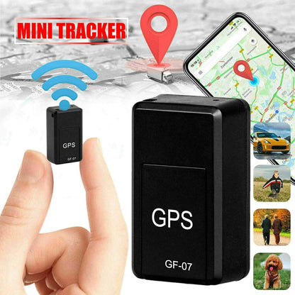 Mini GF07 GPS Car Tracker Real Time Tracking Anti Theft Anti Lost Locator Strong Magnetic Mount SIM Message Positioner ﻿