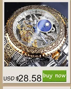 Forsining 349 Luxury Hot Sale skeleton hollow fashion mechanical hand wind men male business Wrist Watch Relogio wholesale