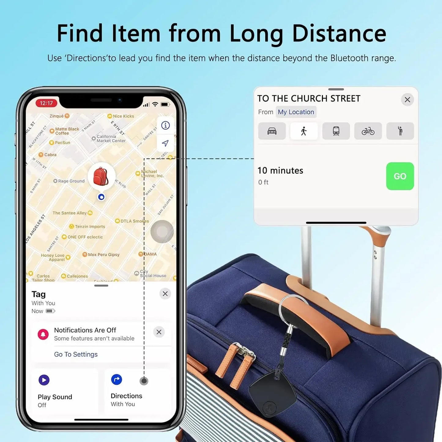 Smart GPS Tracker Mini Tracking Device For Apple Find My APP SmartTag Anti Lose Reminder Device Locator Key Kids Finder Wireless