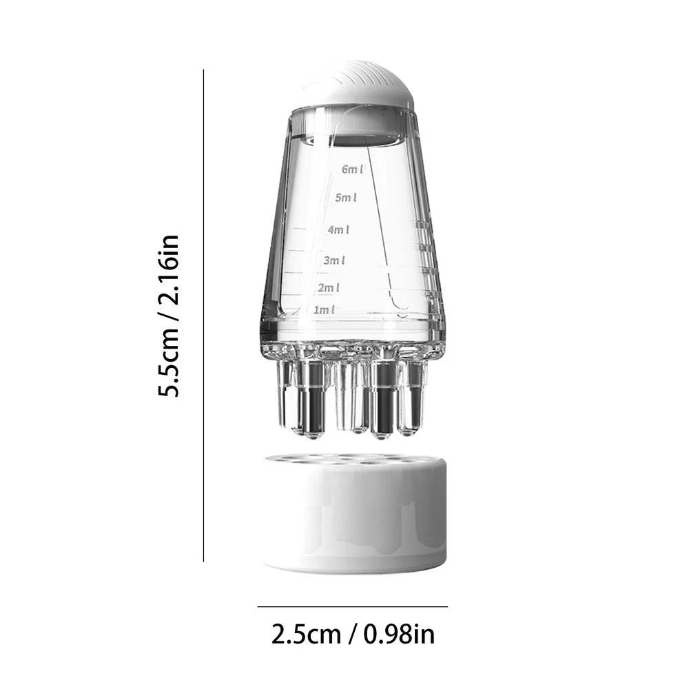 Portable Scalp Applicator Liquid Comb for Hair Scalp Treatment Essential Oil Liquid Guiding Massager Mini Massage Comb