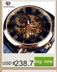 Forsining 99S Luxury Automatic Classic Transparent Mechanical Leather Strap Golden Bridge Skeleton hot selling Men Watch Clock