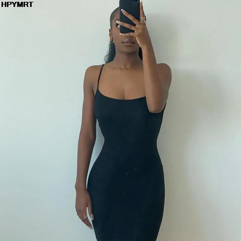 Strap Backless Long Maxi Dresses Party Club Vacation Outfits Women Sexy Casual Summer Dress 2022 Wholesale Slim Dresses Female