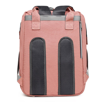 Women's Fashion Large Capacity Portable Folding Backpack