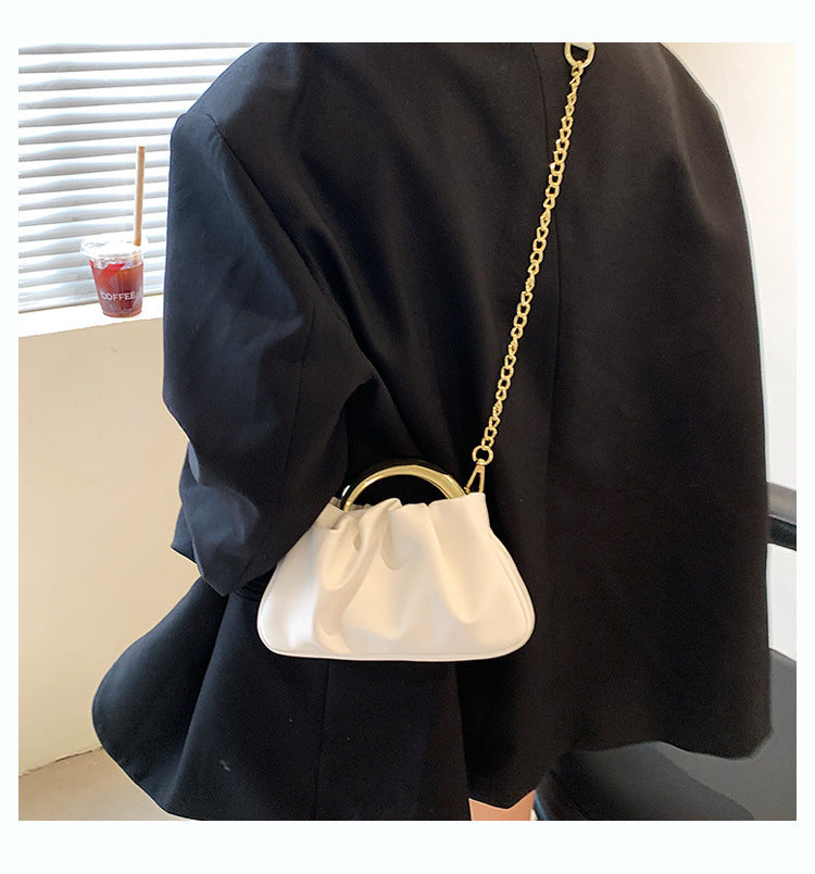 Summer Fashion Single Shoulder Messenger Portable Cloud Bag