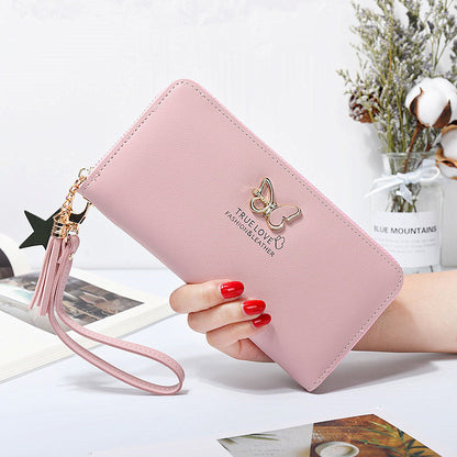 Korean Style Butterfly Hollow Metal Ladies Clutch