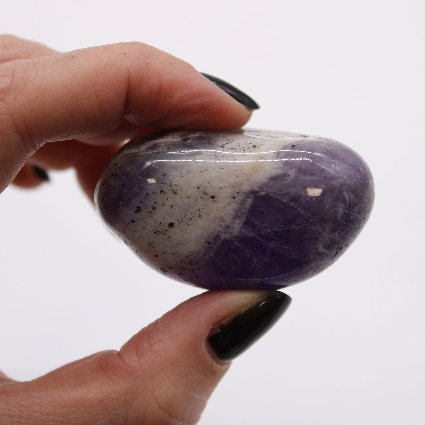 6x Large African Tumble Stones - Amethyst