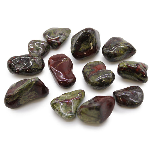 12x Medium African Tumble Stones - Dragon Stones (SHOPIFI)