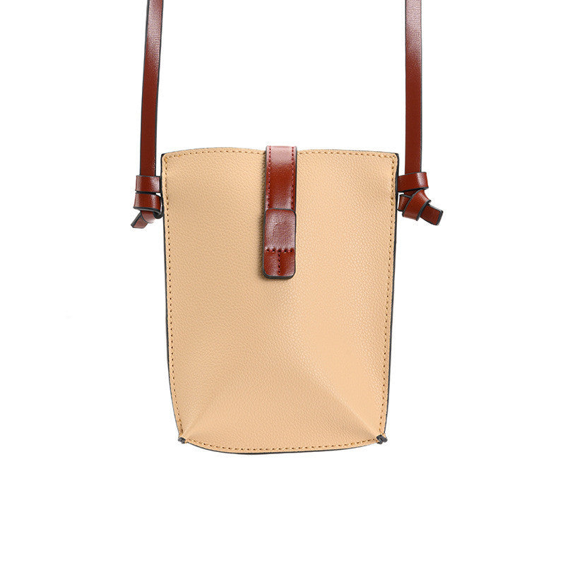 Ladies One Shoulder Slant Vertical Phone Bag