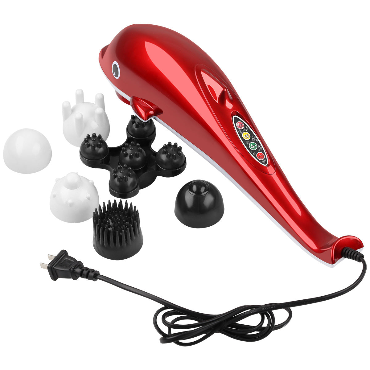 Electric Multifunctional Dolphin Massager For Neck Waist And Shoulder