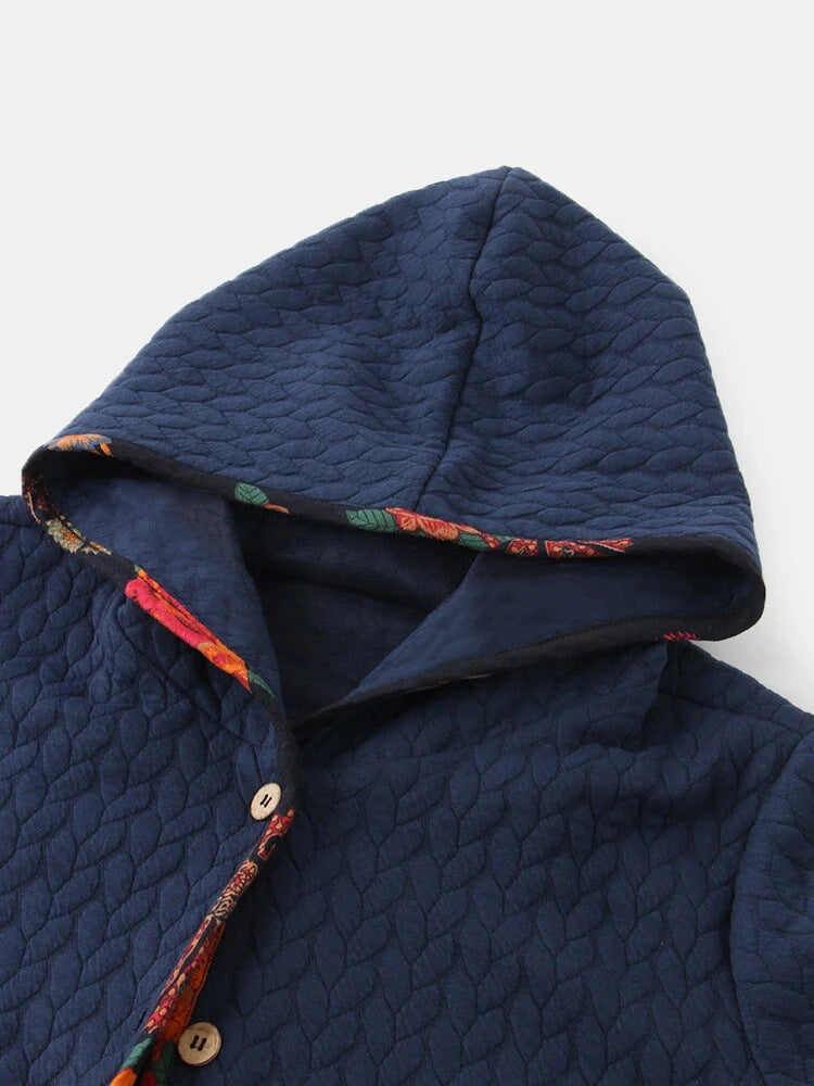 Winter New Fashion Printed Solid Color Jacket
