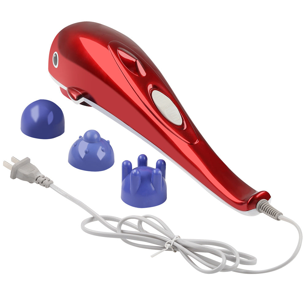 Electric Multifunctional Dolphin Massager For Neck Waist And Shoulder