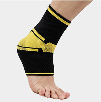 Color Flat Knitting Knitting Sports Silicone Ankle Support