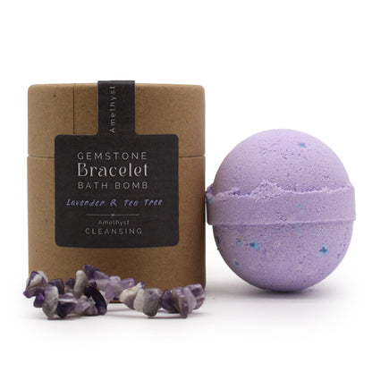 Amethyst Gem Bracelet Bath Ball